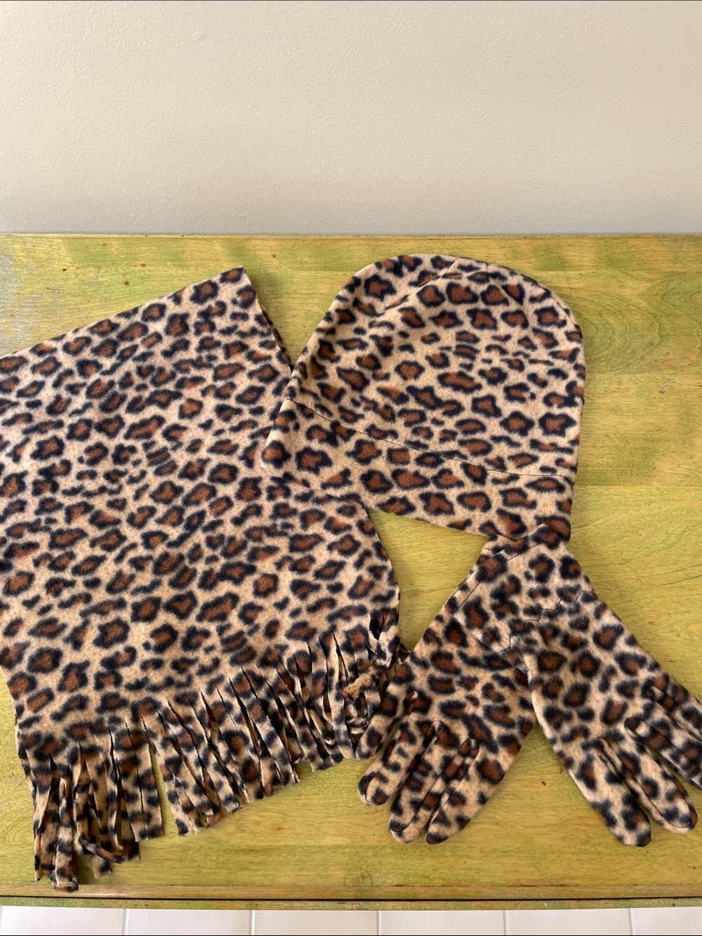 NWOT SCARF HAT GLOVES SET
